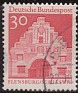 Germany 1966 Arquitectura 30 PF Rojo Scott 941